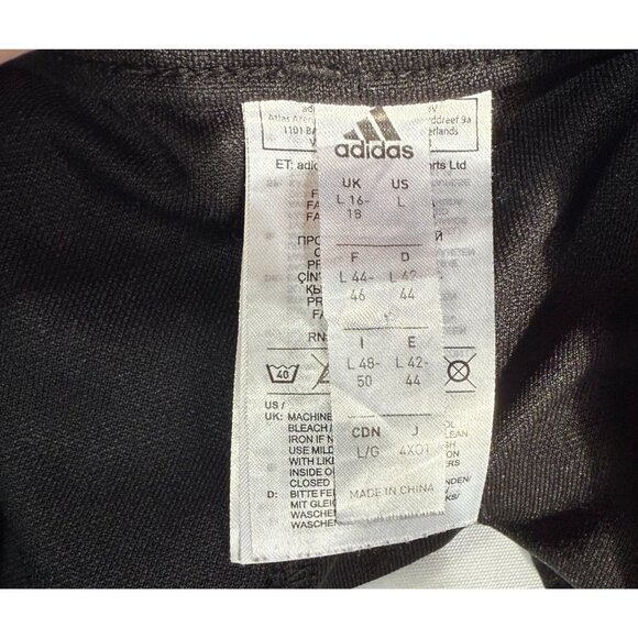 Adidas Womens Tiro 25 Essentials Training Pants Large (16/18) Activewear Zip Cuf - Picture 13 of 14